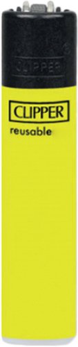 Зажигалка Clipper CP11RH Fluo (желтый)
