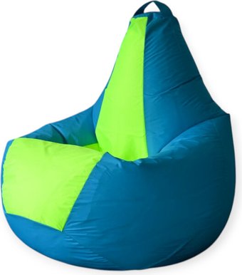 Кресло-мешок Mio Tesoro Груша Kombo XXL GF-130x85-NN (небесный/неон)
