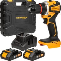 Дрель-шуруповерт Partisan AD-2150BL (с 2-мя АКБ, кейс)
