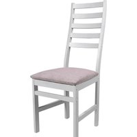 Стул M&M Элио (Белая эмаль/Пудровый 20)