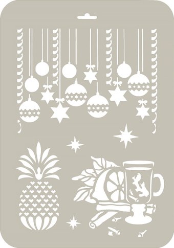 Трафарет Трафарет-Дизайн Глинтвейн НГП-9.1