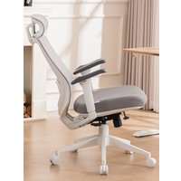 Офисное кресло Evolution HybridFlex White (серый)