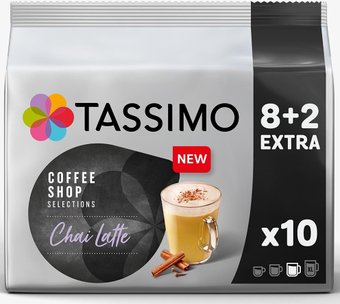 Кофе в капсулах Tassimo Chai Latte 8+2 шт
