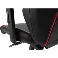 Игровое (геймерское) кресло Gravitonus WARP Z (черный с красной строчкой)