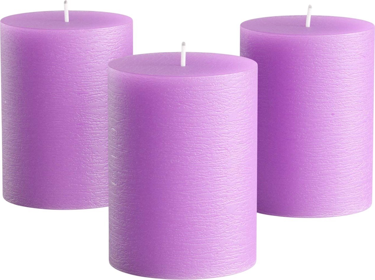 

Набор свечей Мелт 100 мм (3 шт, лиловый)