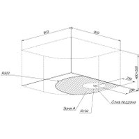 Душевой поддон Aquanet Optimal 90х90x48 293357