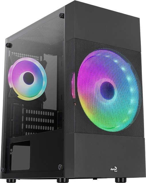 

Корпус AeroCool Atomic Lite-G-BK-V2