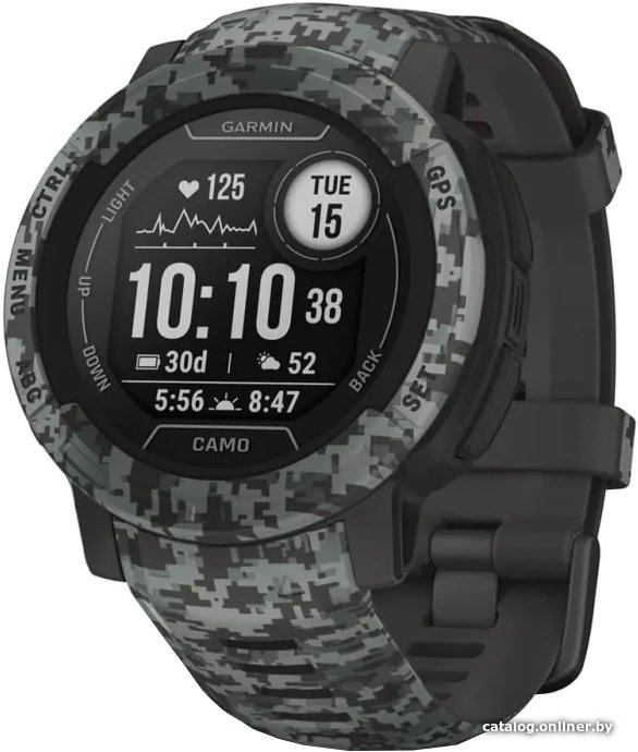 Умные часы Garmin Instinct 2 Camo Edition (темно-серый камуфляж)