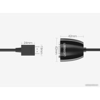 Адаптер Ugreen MM105 40253 VGA - HDMI