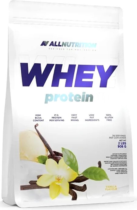 

Протеин сывороточный (концентрат) Allnutrition Whey Protein (908 г, ваниль)