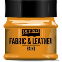 Краска для текстиля Pentart Fabric & Leather paint 50 мл (оранжевый)