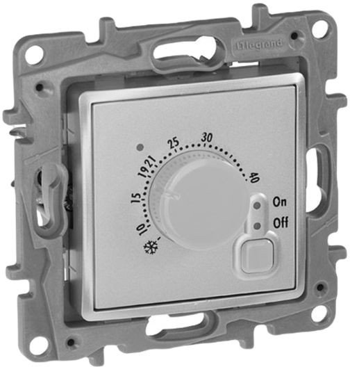 

Терморегулятор Legrand Etika 672430 (алюминий)