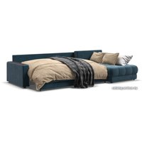 Угловой диван Craftmebel Boss Max угол new (ткань, monolit темно-синий) в Орше