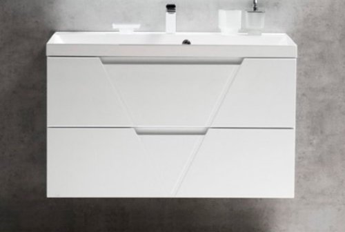 

BelBagno Тумба под умывальник Vittoria-1000-2C-SO-BL-P (bianco laccato lucido)