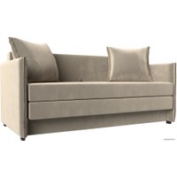 Диван Лига диванов Лига-011 117452 (микровельвет бежевый) в Гродно