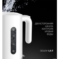 Электрический чайник Polaris PWK 1803C Water Way Pro (белый)