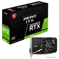 Видеокарта MSI GeForce RTX 3050 Aero ITX 8G OCV1