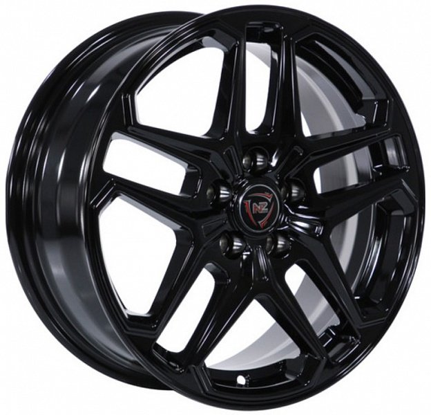 

Литые диски NZ R-04 16x6.5" 5x100мм DIA 57.1мм ET 35мм Black