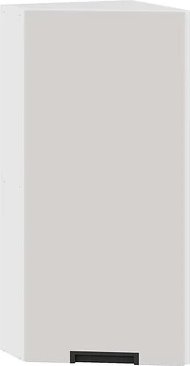 

Шкаф навесной Трия Гренада 1В3Т (белый/холст мокко)