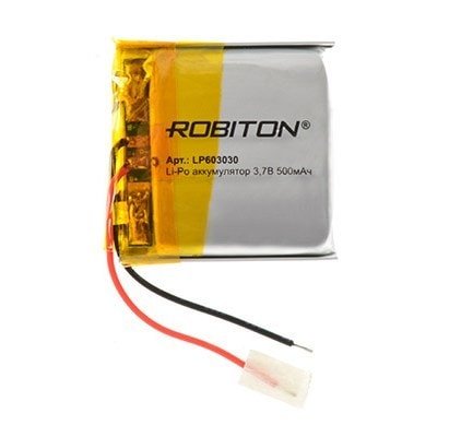 

Аккумулятор Robiton LP603030 500mAh 1шт