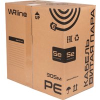 Кабель WRline WR-UTP-4P-C5E-PE-BK (305 м)