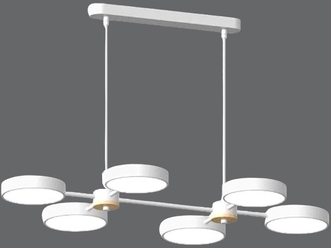 Подвесная люстра LED4U L3217-820 WH