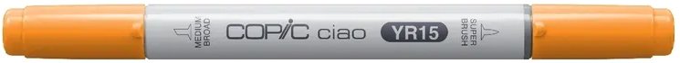 

Маркер перманентный Copic Ciao YR-15 22075360 (тыквенный желтый)