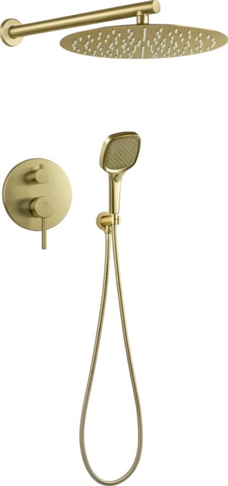 Душевая система  Filarete Roun FL1028 (Матовое золото)