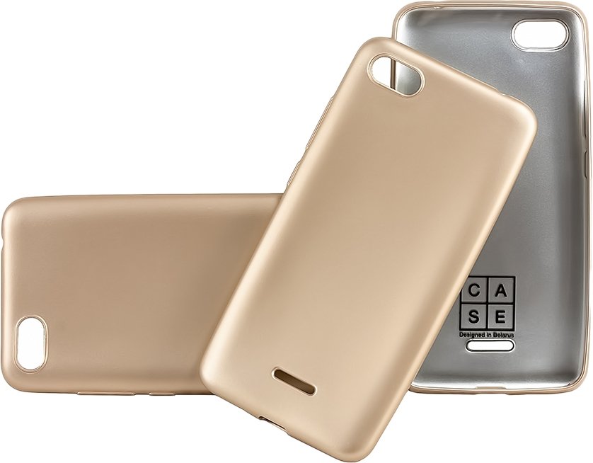 

Чехол для телефона Case Deep Matte для Xiaomi Redmi 6A (золотистый)