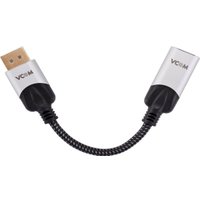Адаптер VCOM CG6218M-0.15 DisplayPort - HDMI (nan м, черный/серый)