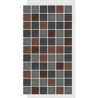 Декоративный камень и кирпич АМК Мозаика микс № 322 (серо-коричневый микс)