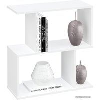 Стеллаж Polini Kids Home Smart Фигурный 2 секции 0002270.9 (белый)