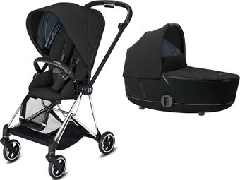 Cybex Mios (2 в 1, deep black, рама хром)