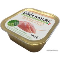 Консервированный корм для собак Unica Natura Unico Mono Mini с курицей 150 г