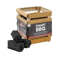 Уголь кокосовый Smart BBQ в бамбуковой конструкции (2 кг)