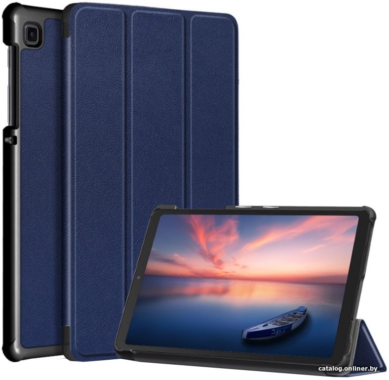 Чехол JFK Smart Case для Samsung Galaxy Tab A7 Lite (темно-синий)