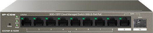 Настраиваемый коммутатор IP-COM G2210P-8-102W