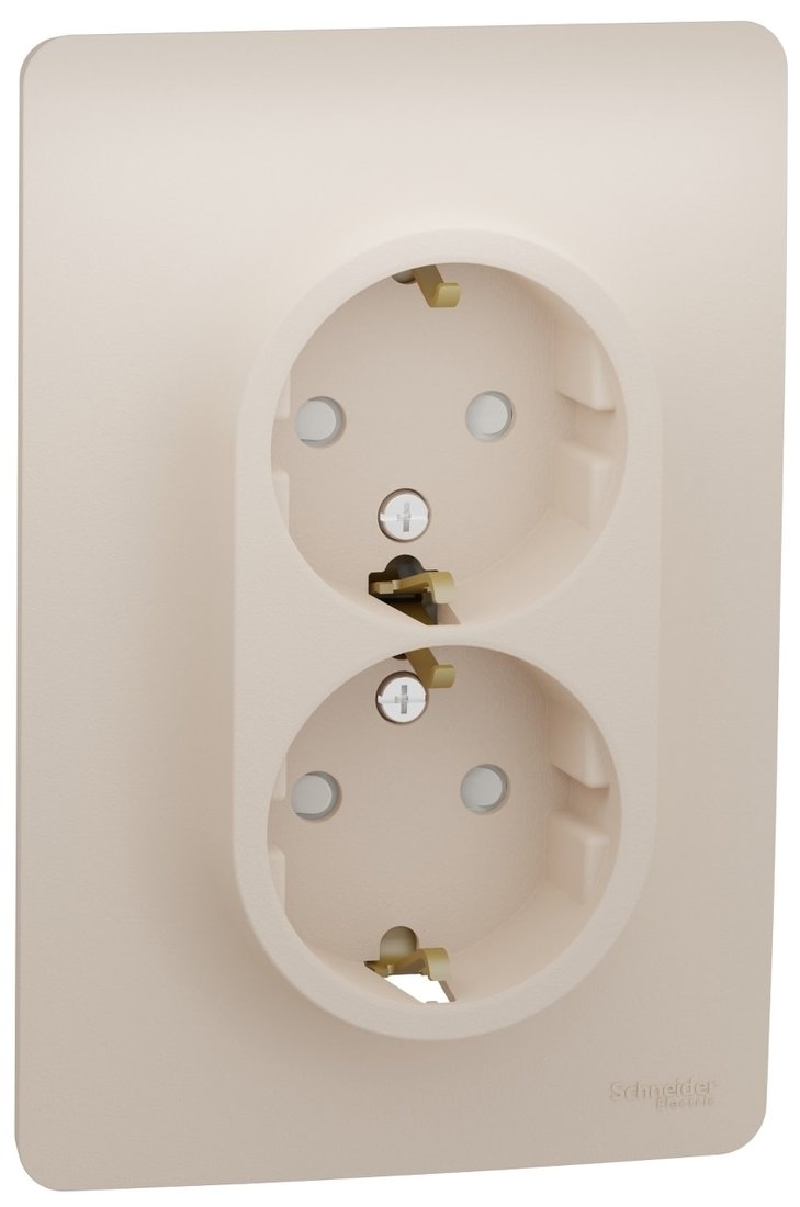 

Розетка Schneider Electric NU206744 (Бежевый)