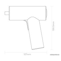Электроотвертка HOTO Electric Screwdriver Gun QWLSD008 (красный)