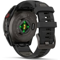 Умные часы Garmin Fenix 8 Pro 47мм (серый, черный силиконовый ремешок) в Бресте