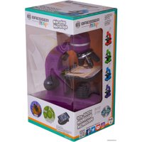 Детский микроскоп Bresser Junior Biolux SEL 40–1600x 74321 (фиолетовый)