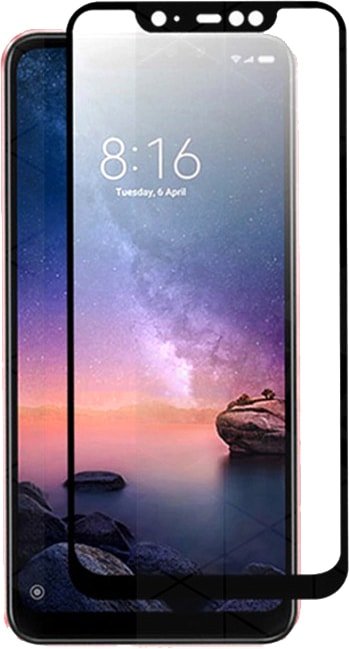 

Защитное стекло KST 5D для Xiaomi Redmi Note 6 pro (черное)