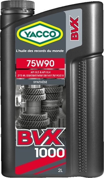 

Трансмиссионное масло Yacco BVX 1000 75W-90 2л