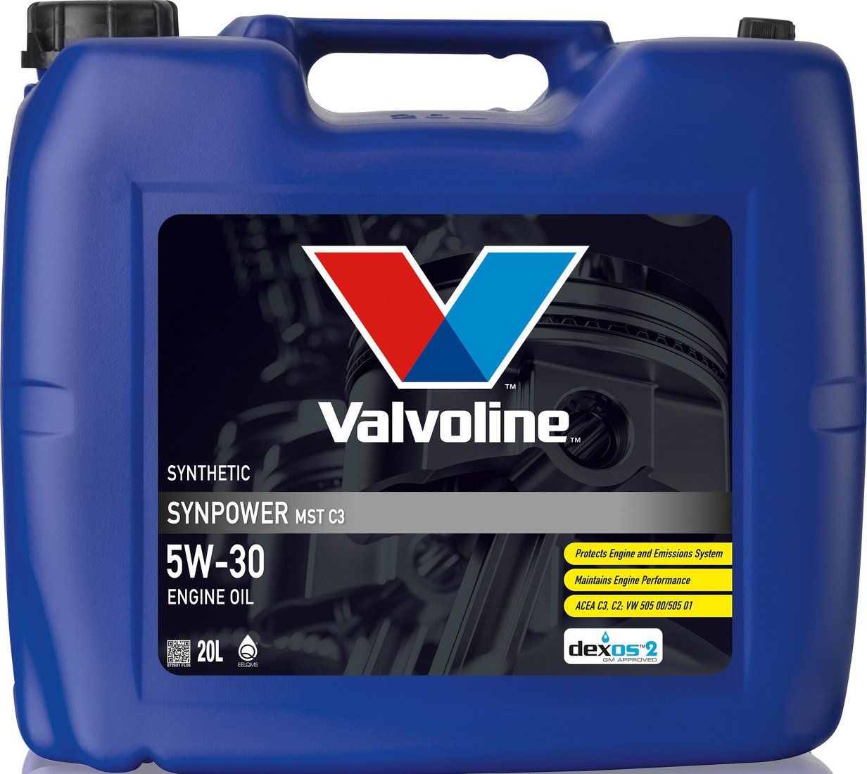 

Моторное масло Valvoline SynPower MST C3 5W-30 20л