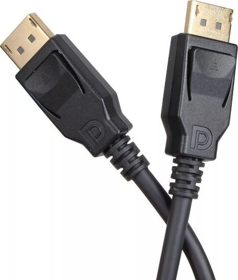 CAVO DISPLAYPORT 4K DP 1.2 cavo 144Hz monitor gaming PC 2M TV F214 EUR
