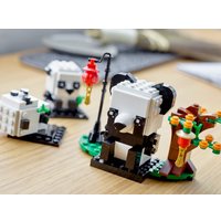 Конструктор LEGO Brick Headz 40466 Панды на китайский Новый год