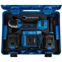 Угловая шлифмашина Bull CSG 1812-1 SR XLTpro Xcase 1333998 (с 2-мя АКБ, кейс)