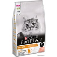 Сухой корм для кошек Pro Plan Elegant Adult OptiDerma с лососем 10 кг