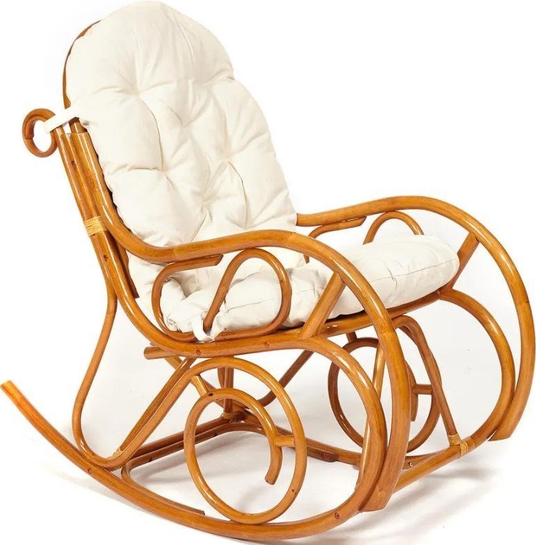 

Кресло-качалка TetChair Milano без подушки (коньяк)
