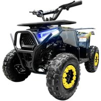 Квадроцикл Motax Grizlik Midi Ps Bw (черный/желтый камуфляж)